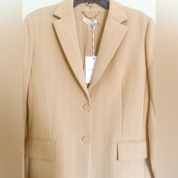 Emilia Wickstead Jeremy Pinstripe Blazer - Picture 9 of 16